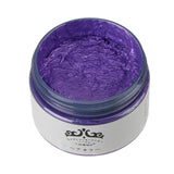 Hair Color Wax Dye One-Time Molding Paste Seven Colors Available